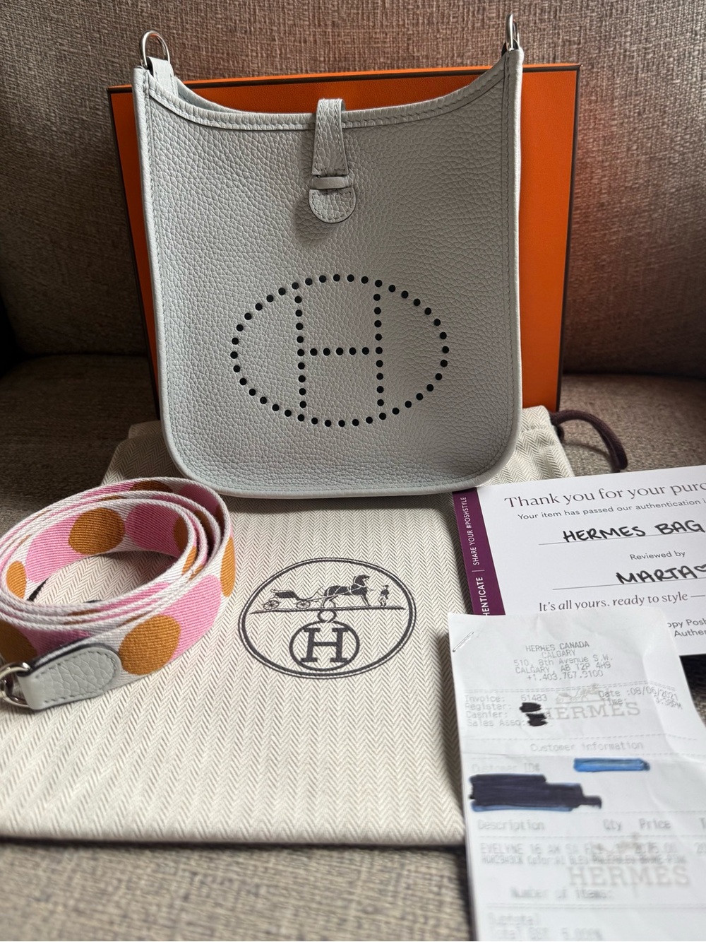 Hermes Evelyne TPM Authentic